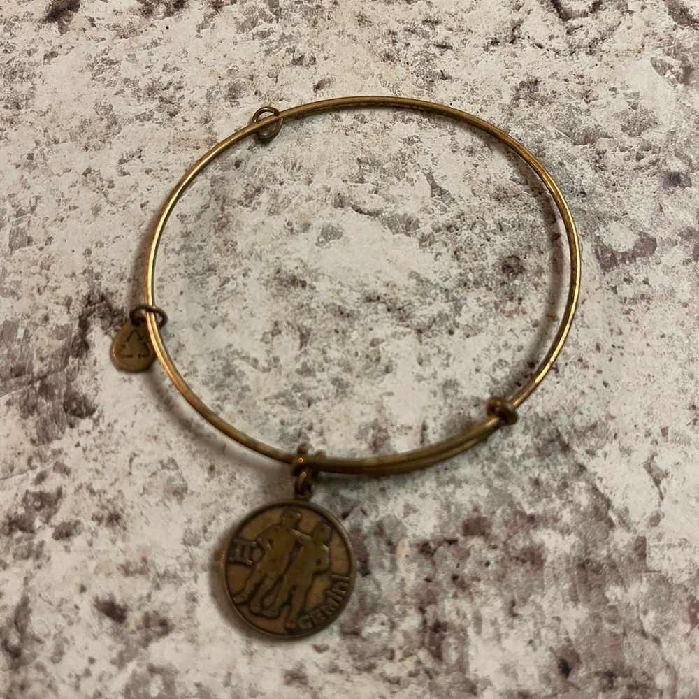 Gold Charm Bangle Bracelet Alex and Ani